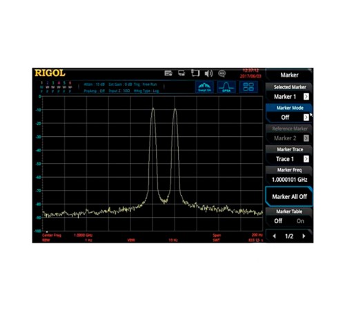Опция полосы RBW от 1 Гц до 10 МГц RSA3000-BW1 Опция полосы RBW от 1 Гц до 10 МГц RSA3000-BW1