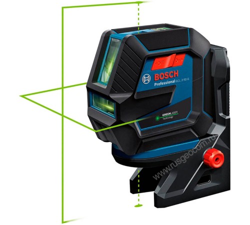 Лазерный уровень Bosch GCL 2-50 G Professional с калибровкой Лазерный уровень Bosch GCL 2-50 G Professional с калибровкой