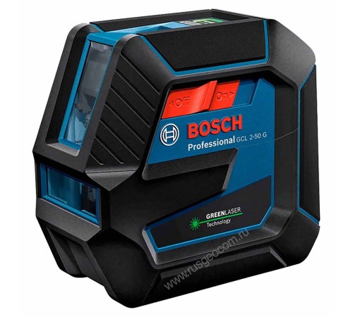 Лазерный уровень Bosch GCL 2-50 G Professional с калибровкой Лазерный уровень Bosch GCL 2-50 G Professional с калибровкой