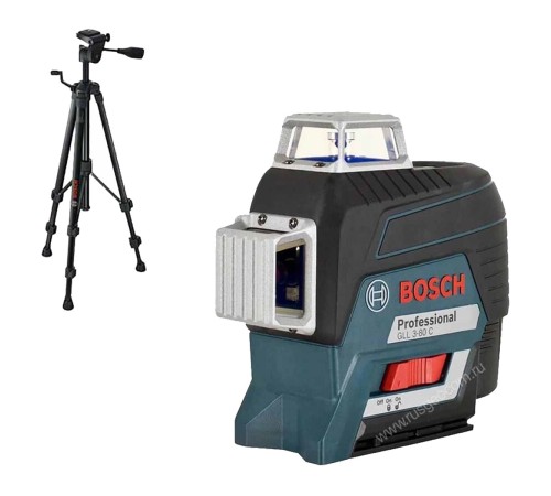 Лазерный уровень Bosch GLL 3-80 C с калибровкой + BT 150 Лазерный уровень Bosch GLL 3-80 C с калибровкой + BT 150