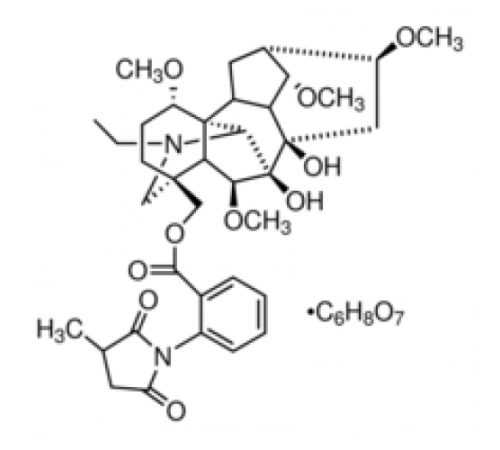 Цитратная соль метилликаконитина от Delphinium browniiseeds, 96% (ВЭЖХ) Sigma M168 Цитратная соль метилликаконитина от Delphinium browniiseeds, 96% (ВЭЖХ) Sigma M168