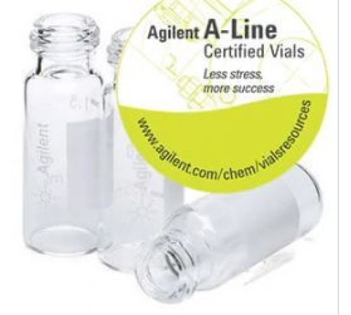 Виалы под винтовую крышку Vial, A-Line, Screw, Wrt-on, Clr, 2 мл, 100 шт. В упаковке, 5190-9589 Agilent